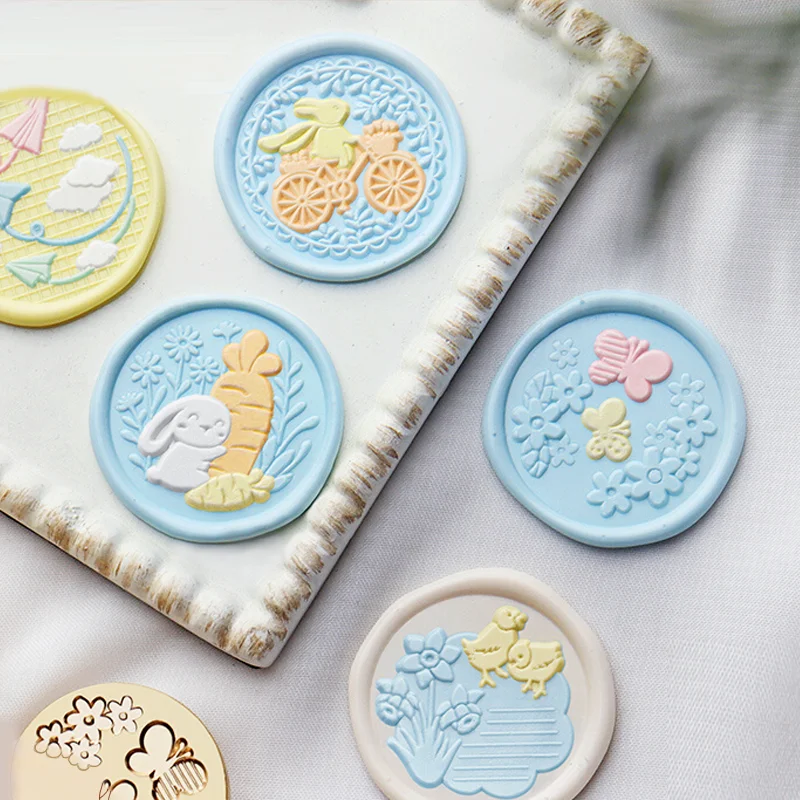 

July Featured New Products Outing Cute Animal Series Fire Paint Seal Handle Wax Particle Set Wedding Gift Mars Seal Handmade