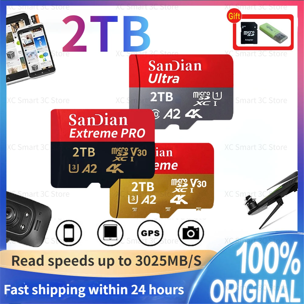 

Original Micro Memory SD Card memory card 512GB 1TB Extreme PRO TF/Flash Card cartao de memoria for Computers/Smartphone/Camera