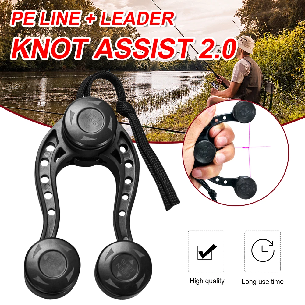 

Fishing Knotter Assist Knot Tool GT FG PR Line Wire Knotting Tool Braided Line To Leader Connection Fishing Knot Tying Tool