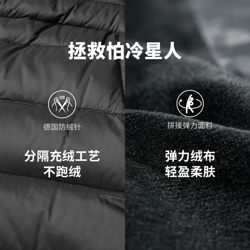 BOSIDENG женские классические эластичные с высокой талией стеганые мягкие