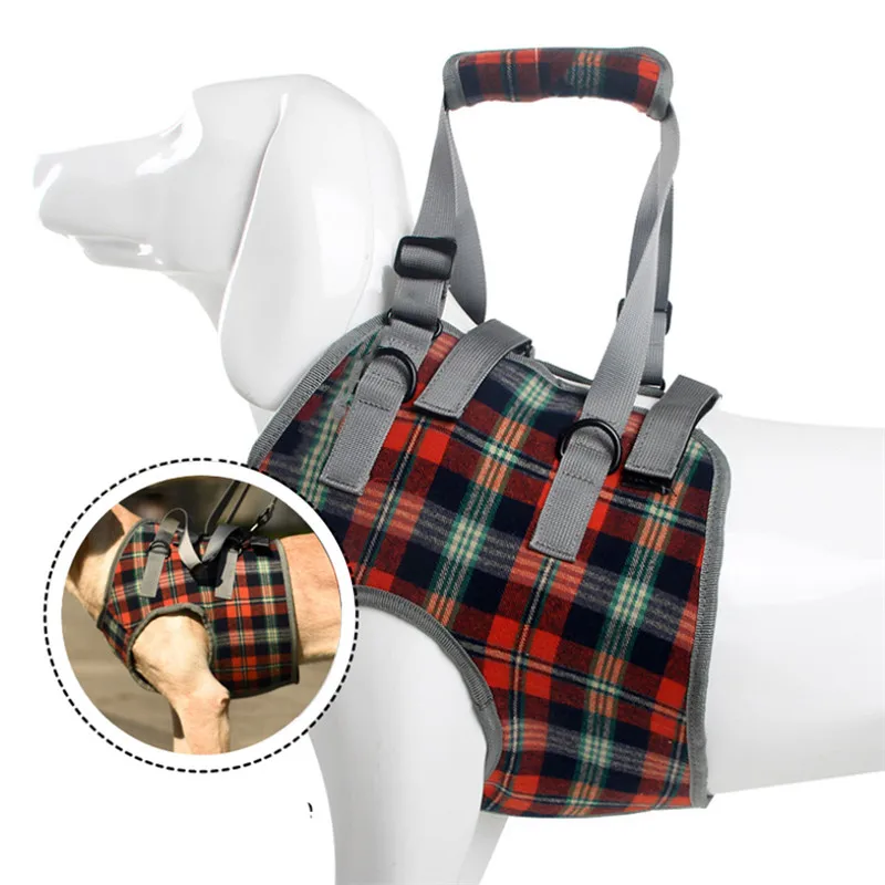 

Portable Dog Sling for Back Legs Hip Support Harness To Help Lift Dogs Rear for Canine Aid and Old Dog Ligament Rehabilitation