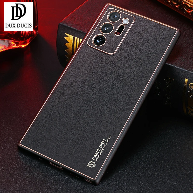 

For Samsung Galaxy Note 20 S22 Ultra Case PU Leather Camera Protection Back Cover For Samsung S22 S21 Ultra FE hülle DUX DUCIS