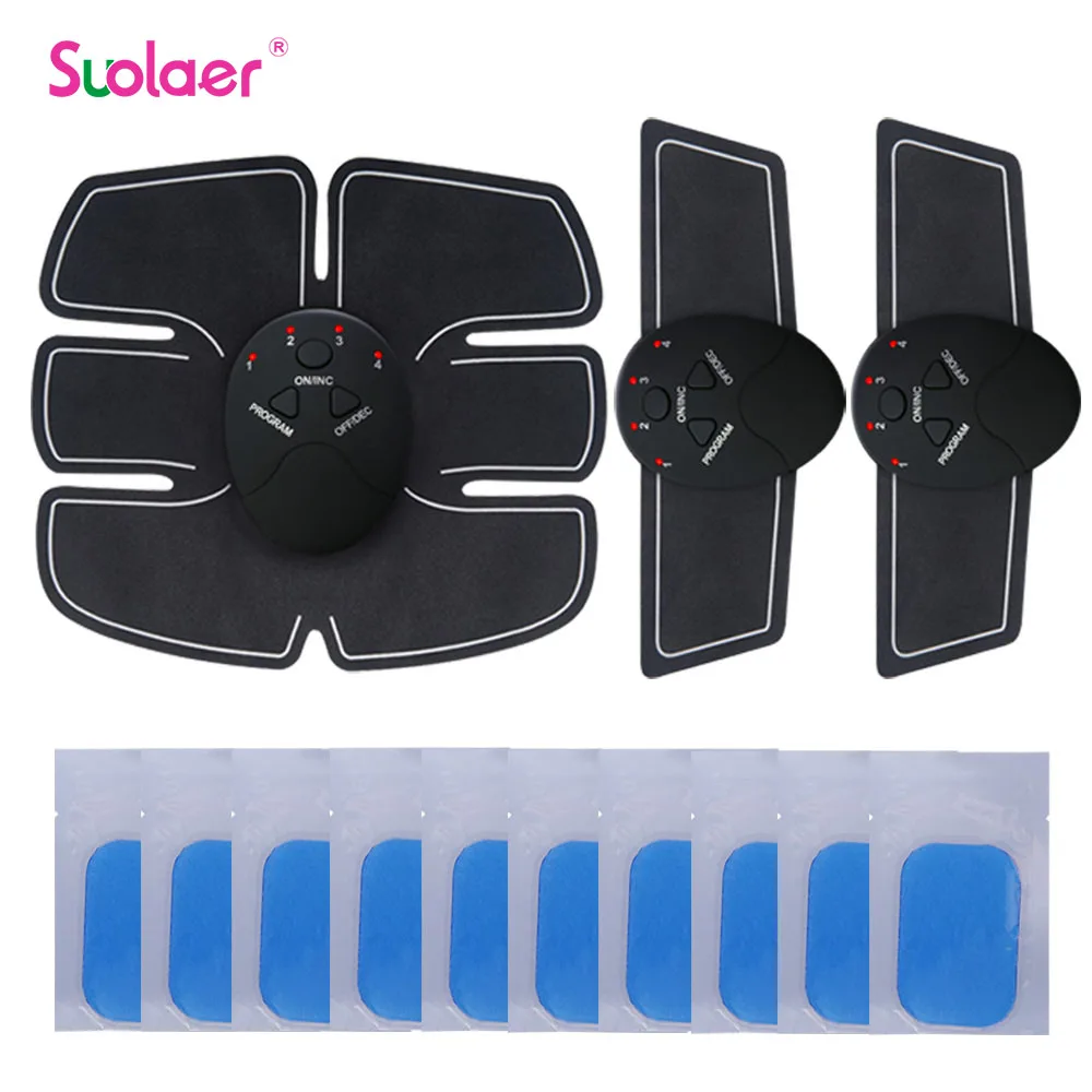 

Wireless EMS Trainer ABS Muscle Stimulator Myostimulator Body Fitness Electric Weight Loss Body Slimming Massager Belt Slimming