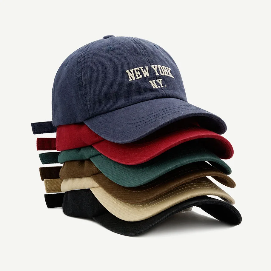 

2023 New Cotton Baseball Cap for Women Men Letter Embroidery Hip Hop Snapback Male Caps Fashionable Trucker Hat Unisex Sun Hat