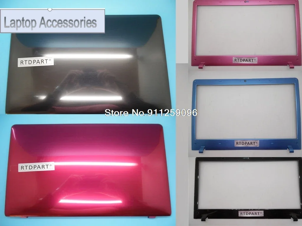 Фото Верхняя крышка ЖК-дисплея HJ для ноутбука Samsung NP350V4C NP355V4C 350V4C 355V4C Передняя панель ЖК-дисплея BA75-04116C BA75-04293A Задняя крышка №1