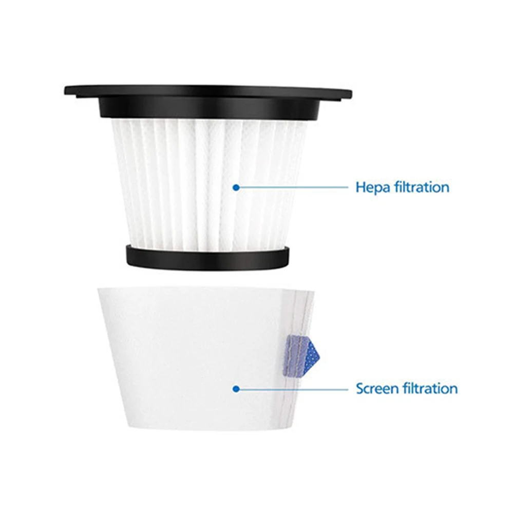 5 шт. фильтр Dibea T6 C17 T1 MOOSOO K17 ручной пылесос сменный робот-подметальная машина