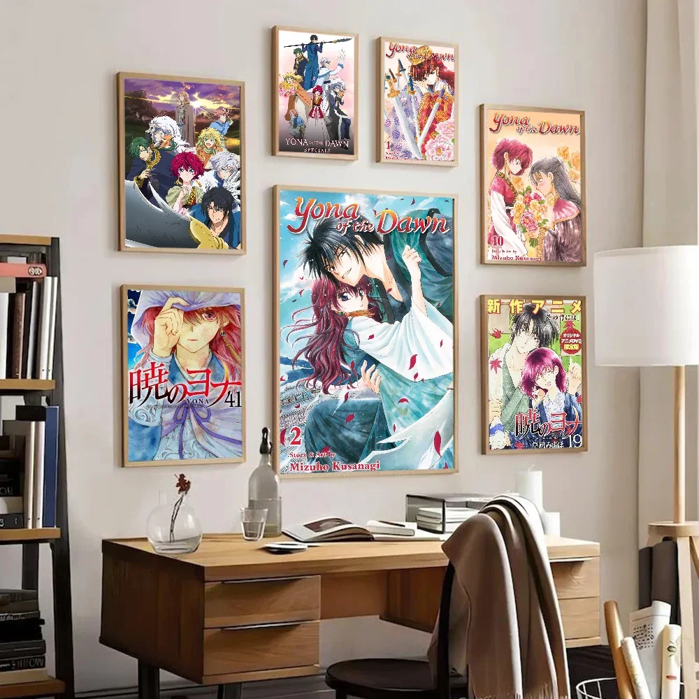 Аниме Yona Of The Dawn высококачественная цифровая печать плакат наклейки для