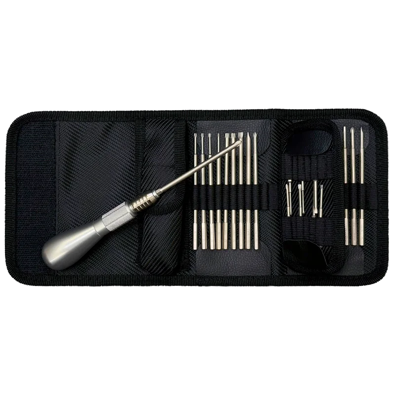 Набор Прецизионных Магнитных Отверток Nanch 2024 Двусторонние Ручные Инструменты