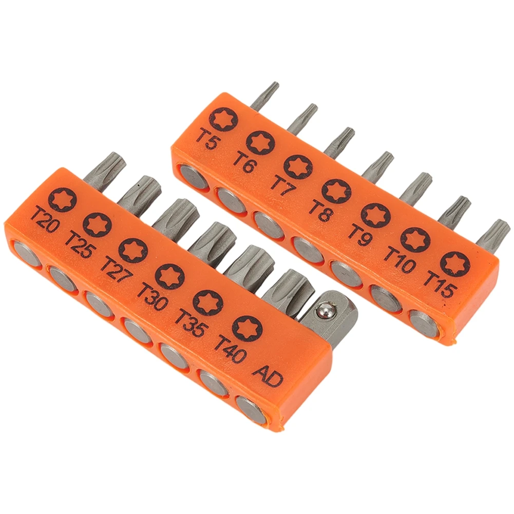 14 шт./компл. T5-T40 25 мм отвертки Torx быстроразъемный держатель бит 1/4 дюйма