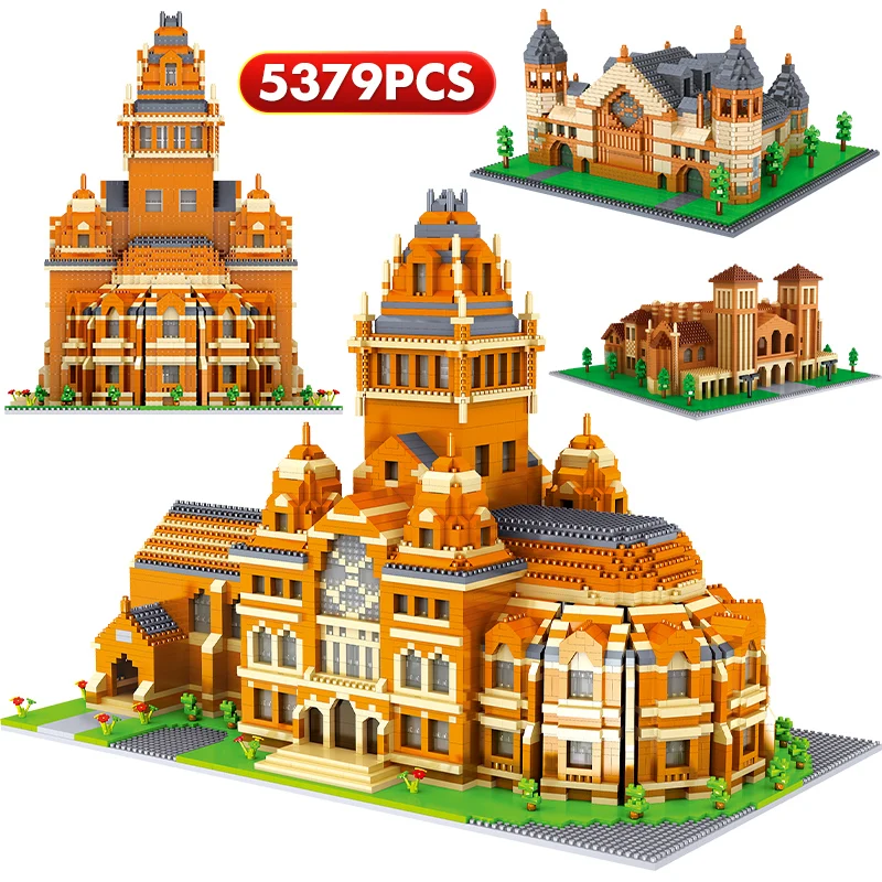 

5379 шт., Детский конструктор «Город»