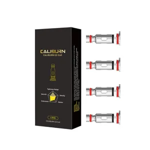 Original Caliburn G Replacement Coil 0.8/1.0/1.2ohm for Uwell Caliburn G Pod Kit /KOKO Prime Caliburn G2/GK2 Pod empty cartridge