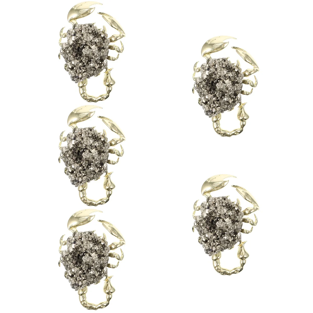 

5x Crystal Ornament Decorative Crystal Cluster Crystal Decor Crystal Diy Decor Crystal Cluster Desktop