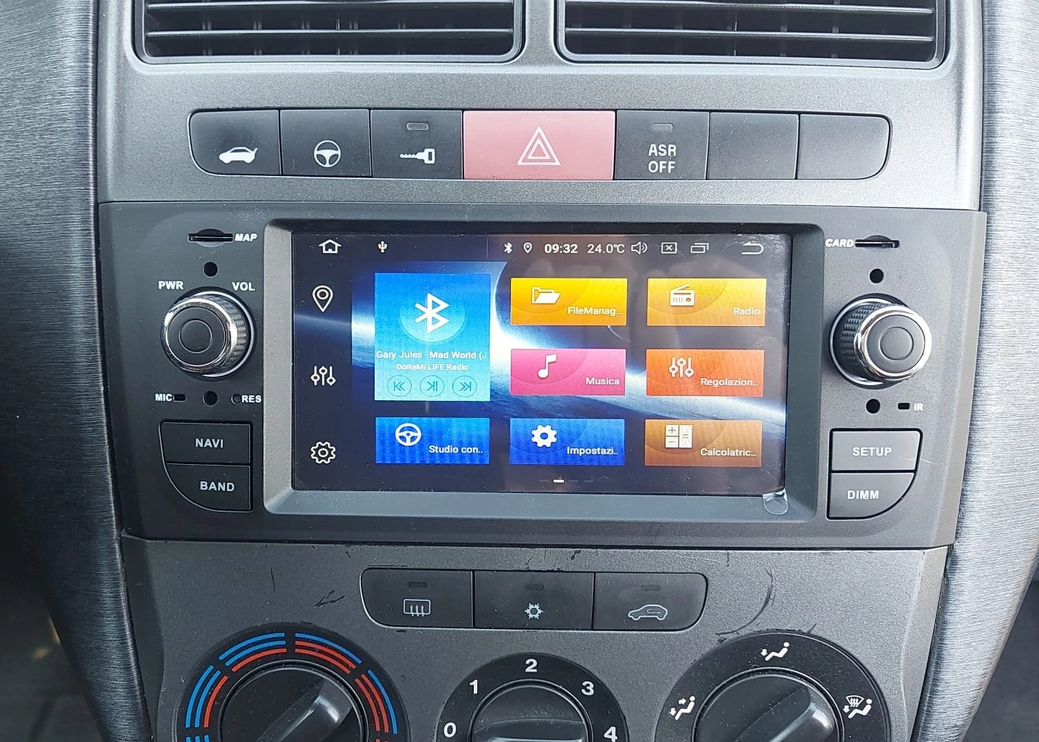 

DVD-плеер Carplay 2 DIN с Android экраном, GPS для Fiat Grande Punto Linea 2005-2012, Авторадио, стерео, мультимедийный плеер, головное устройство