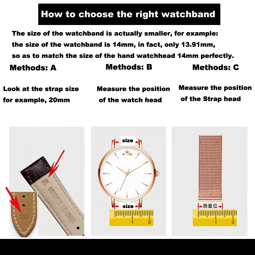 Universal Milanese Watch Strap Stainless Steel Watchband for DW watch Accessories 8mm 10mm 12mm 14mm 16mm 18mm 20mm 22mm 24mm