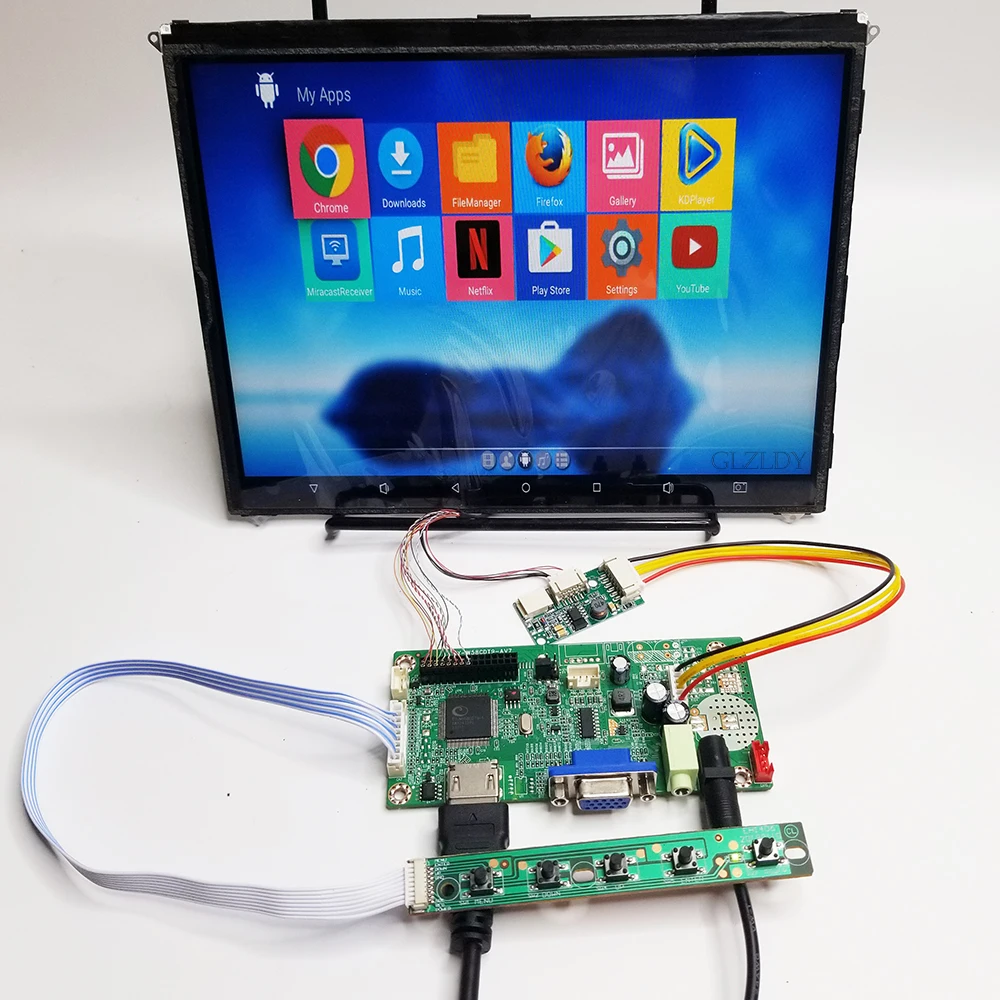 Комплект для LTN097XL02 плата привода 30 контактов LVDS HDMI ipad1 ipad2 материнская управления