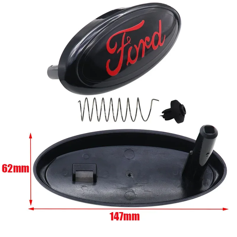 

1 шт. 3D Ford 147 мм, 1 контакты, ABS, передний логотип автомобиля, передняя решетка, задний бампер, задняя дверь, багажник, наклейка, эмблема, наклейка, аксессуары для стайлинга
