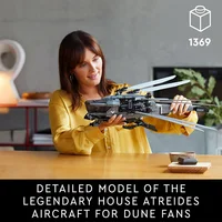 Конструктор в виде орнитоптера Атрейдесов, 1369 деталей, в комплекте фигурки некоторых персонажей:#2