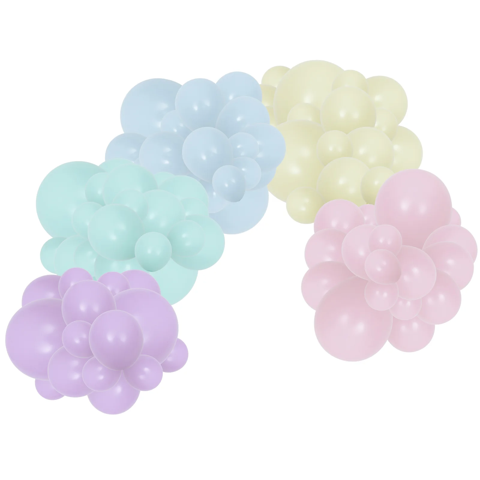 

1 Set Pastel Balloon Arch Decoration Pastel Balloons for Party Decorations