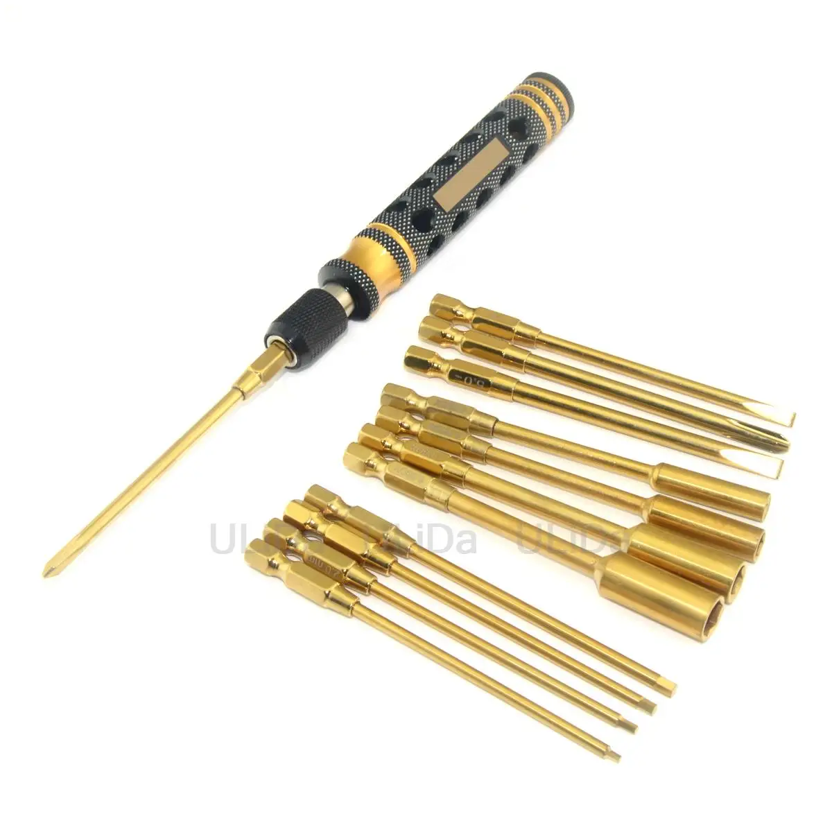 

Быстрорежущая титановая Шестигранная отвертка, Шестигранная втулка с отверткой Phillips, шлицевая отвертка для радиоуправляемого автомобиля, ...