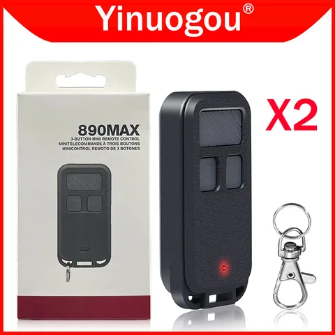 2 шт брелоков для гаражных ворот Yinuogou 890MAX