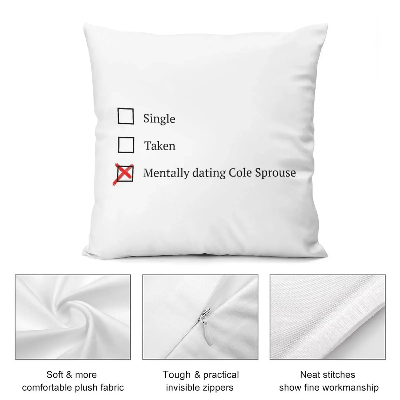 Ментально знакомства Cole Sprouse Декоративная подушка Наволочка Подушка Декор