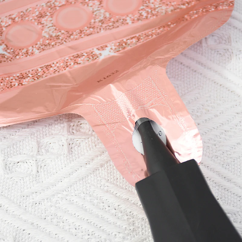 1pc Mixed Color Air Pump Inflator Tool Hand Push Plastic Baby Shower Wedding Birthday Party Balloon Portable |