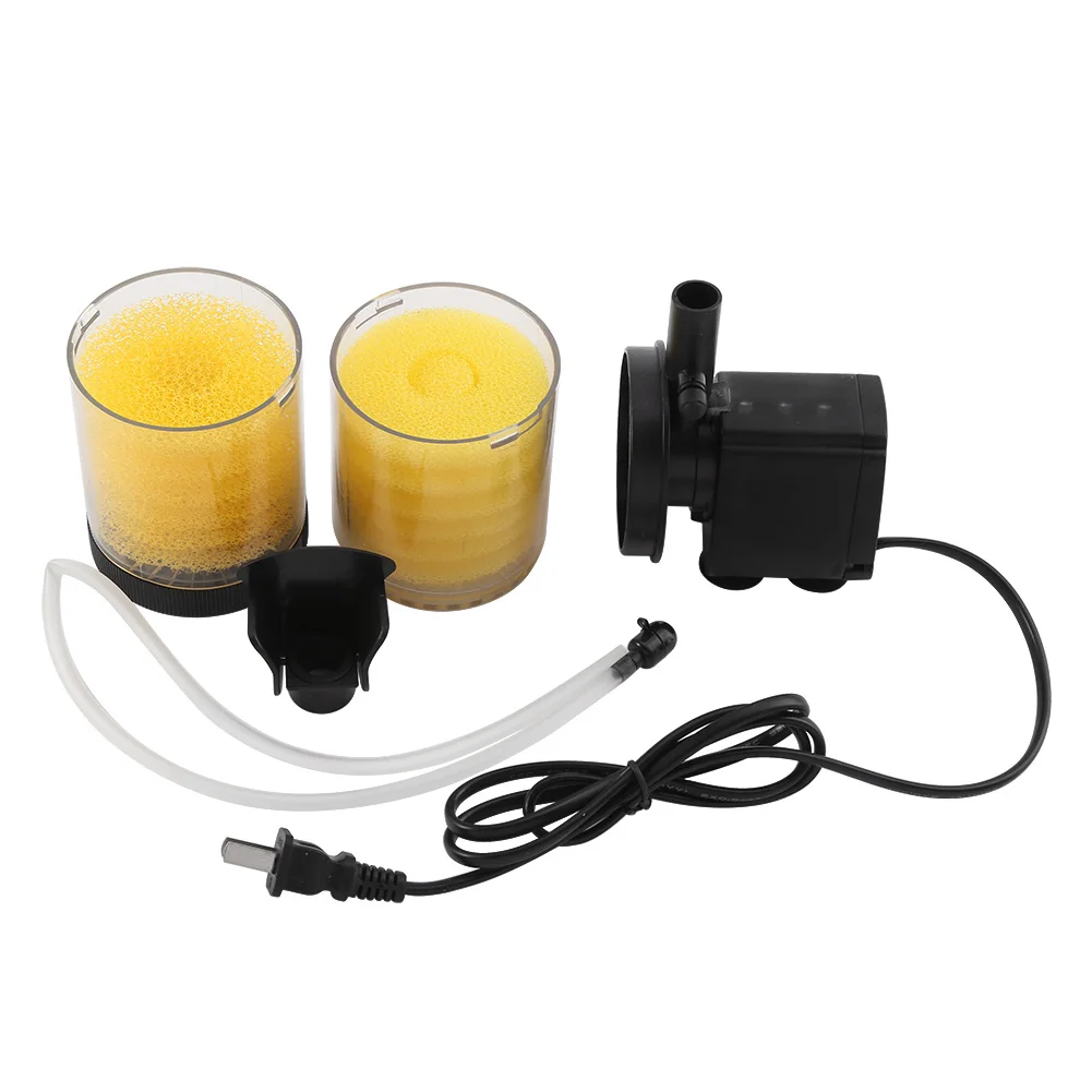 

3 in 1 Aquarium Filter Oxygen Air Pump Submersible Fish Tank Water Pump Tools 220V CN Plug (WP-3300A) aquarium