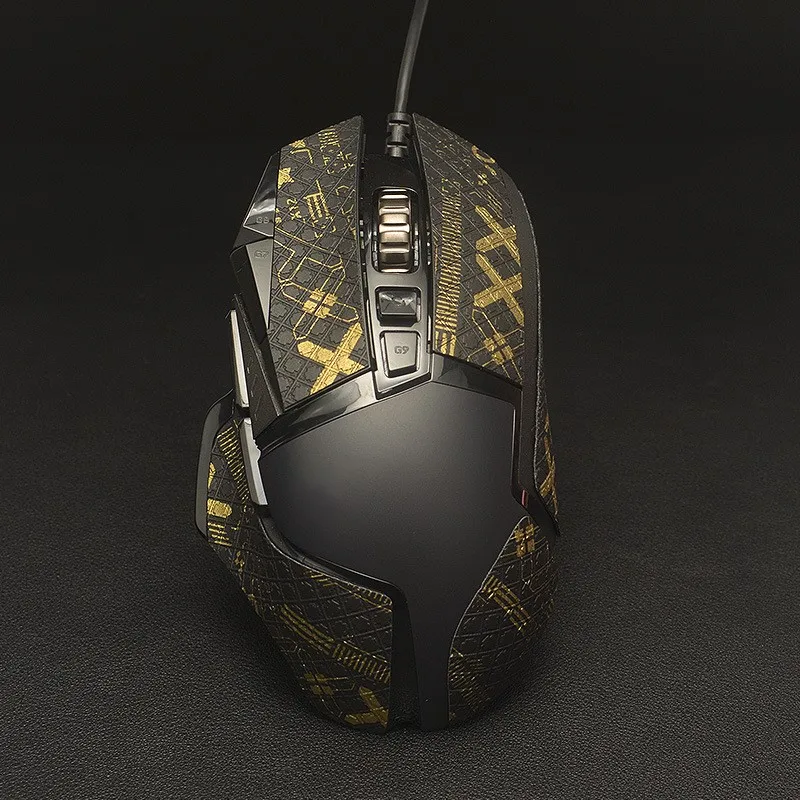 

Anti slip mouse sticker is applicable to Logitech G502 sweat absorbing lizard skin anti sweat and anti-wear protective sticker