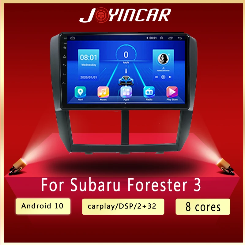 Автомагнитола на Android 10 для Subaru Forester 3 SH Impreza GH GE 2007-2013 мультимедийный плеер 2 Din