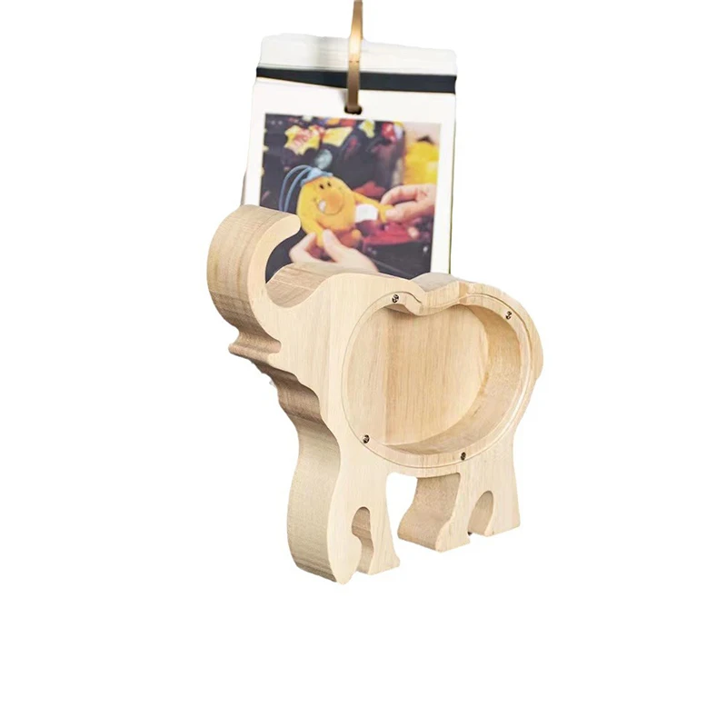 Детская деревянная модель в виде животного копилка головоломка игрушки динозавр