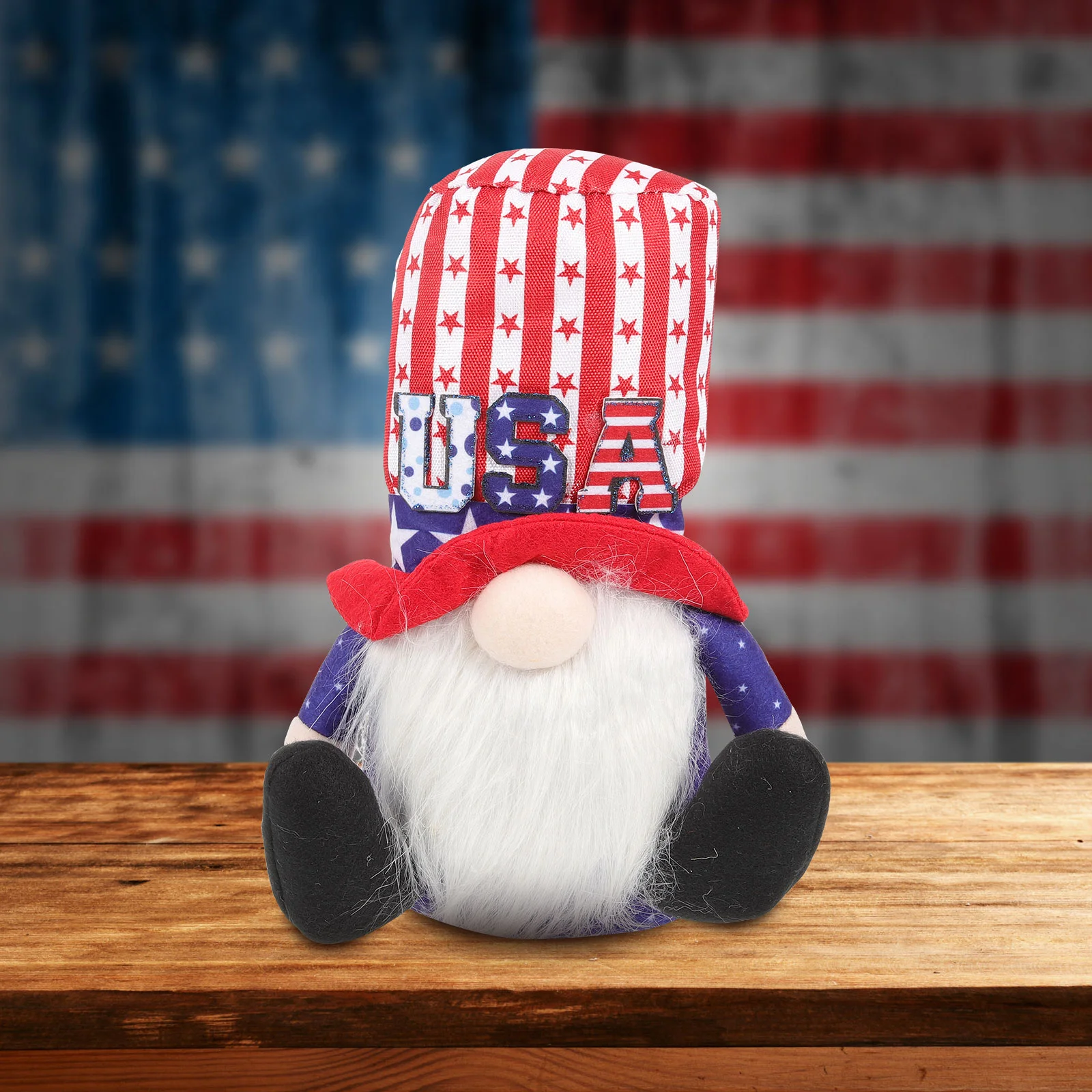 

Gnome Plush Handmade Swedish Spring Gnomes Santa Figurine Party Ornament Beach Couple Patriotic Holiday Favors