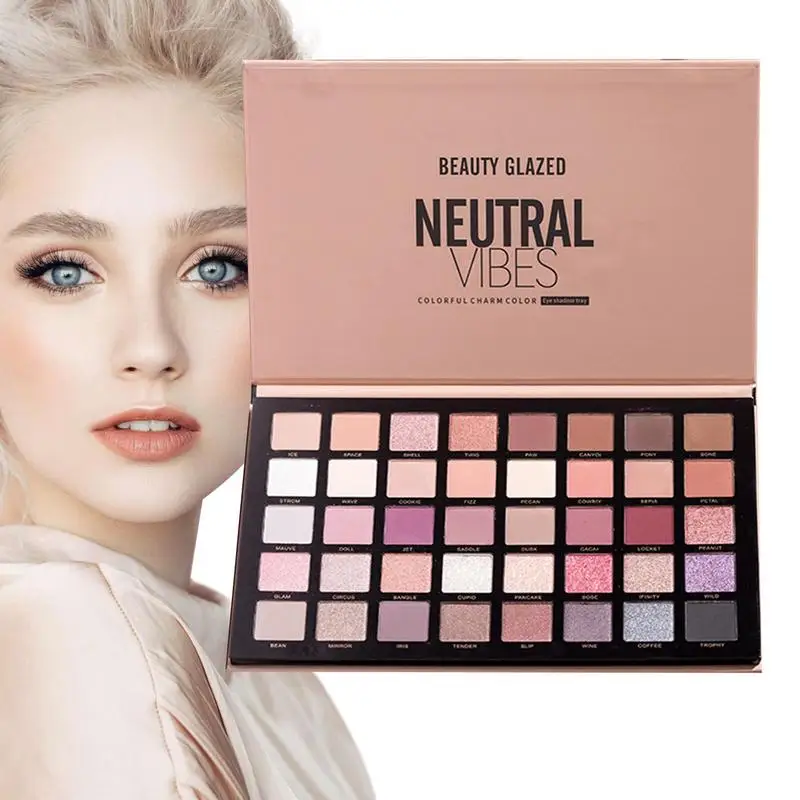 

Matte 40 Colors Eyeshadow Palette Shimmer Matte Nude Long Lasting Makeup Powder Pigment Waterproof Eye Shadow Makeup