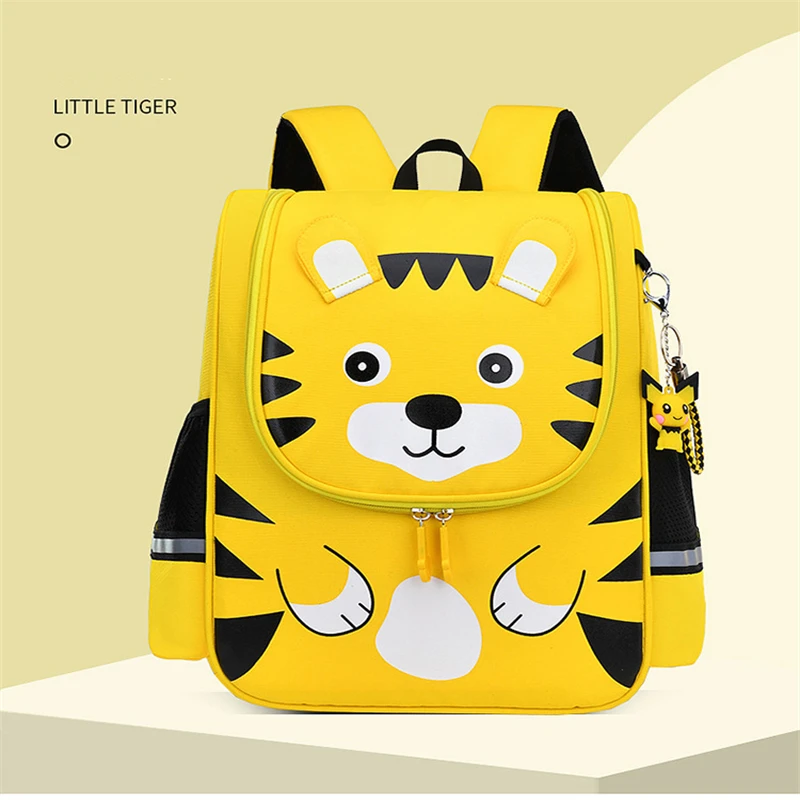 MRLD Students Astronaut Bags Children's Space Backpack Kids Lightweight SchoolBags Boys and girls Cartoon Tiger Cat Shoulder Bag