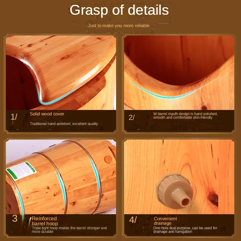 Баночка GY с деревянным нагревом и постоянной температурой баночка для ног