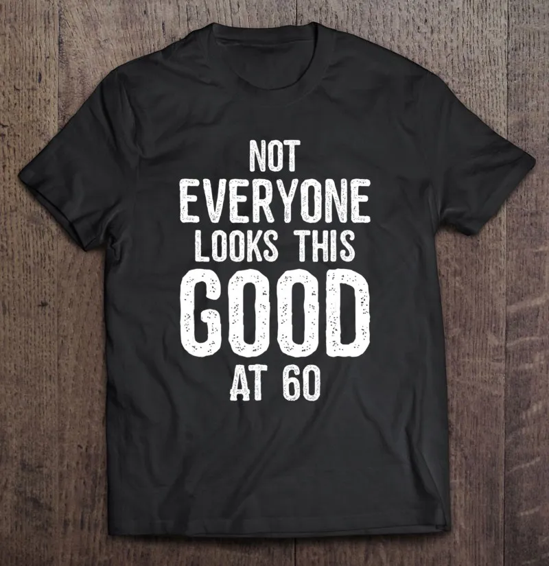 

Мужская футболка с принтом манги, на 60-летии, не все выглядят так хорошо