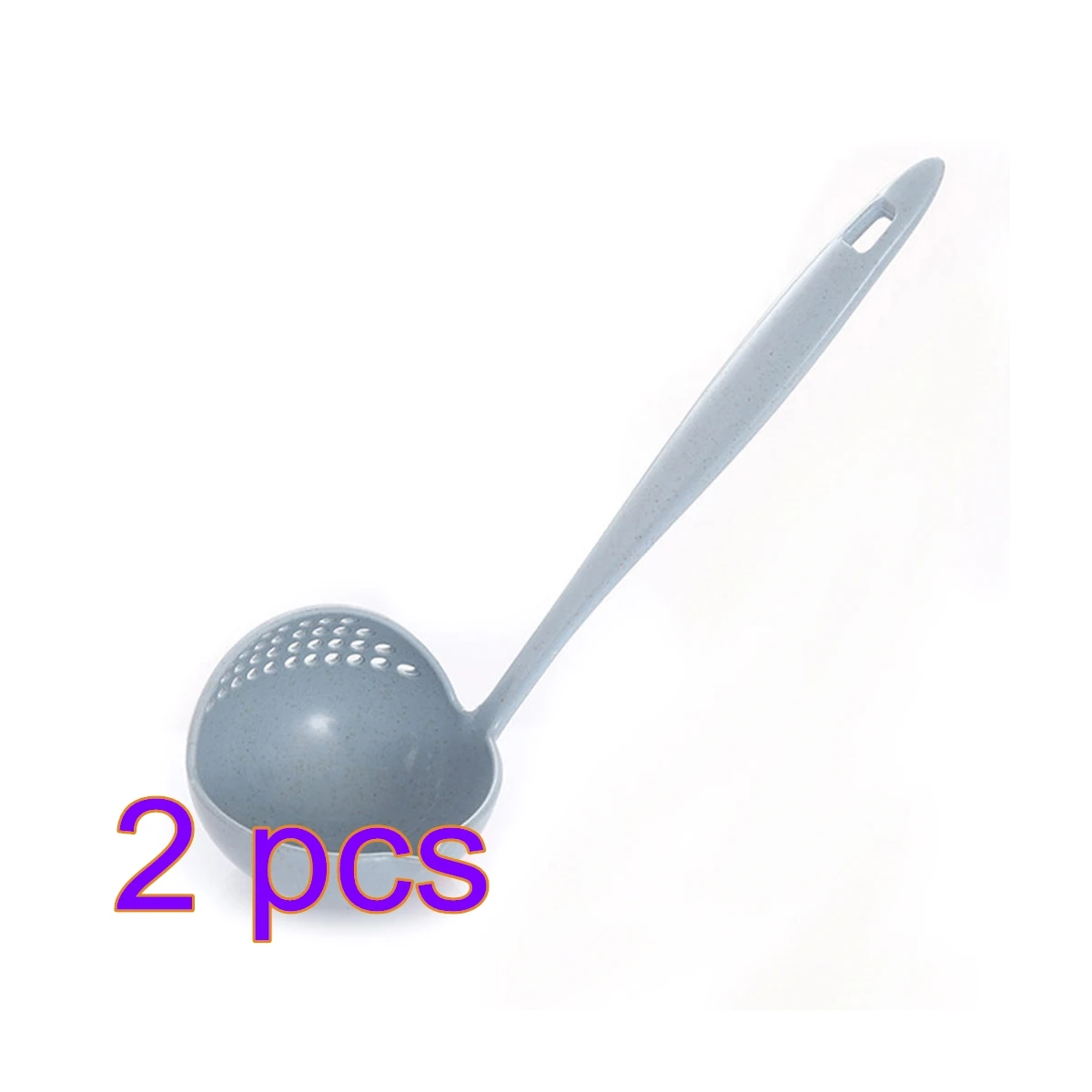 

Новая портативная 2 в 1 ложка для супа с длинной ручкой