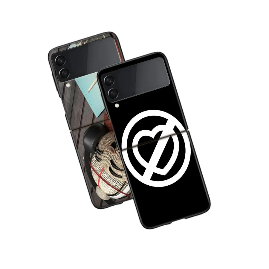 Рэпер JOP Fuerza Regida Чехол для Samsung Z Flip 6 5G Coque Galaxy ZFlip 5 4 3 Черный ПК Жесткий чехол