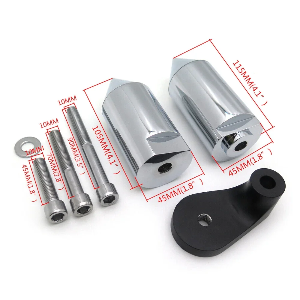 Противоударная защита для Suzuki GSXR1000 2001-2002 01-02 запчасти мотоциклов хромированные