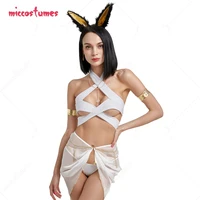 bastet anubis mummy sexy lingerie set cat style lace up tops and panty set with tulle skirt lingerie sleepwear sexy costumes