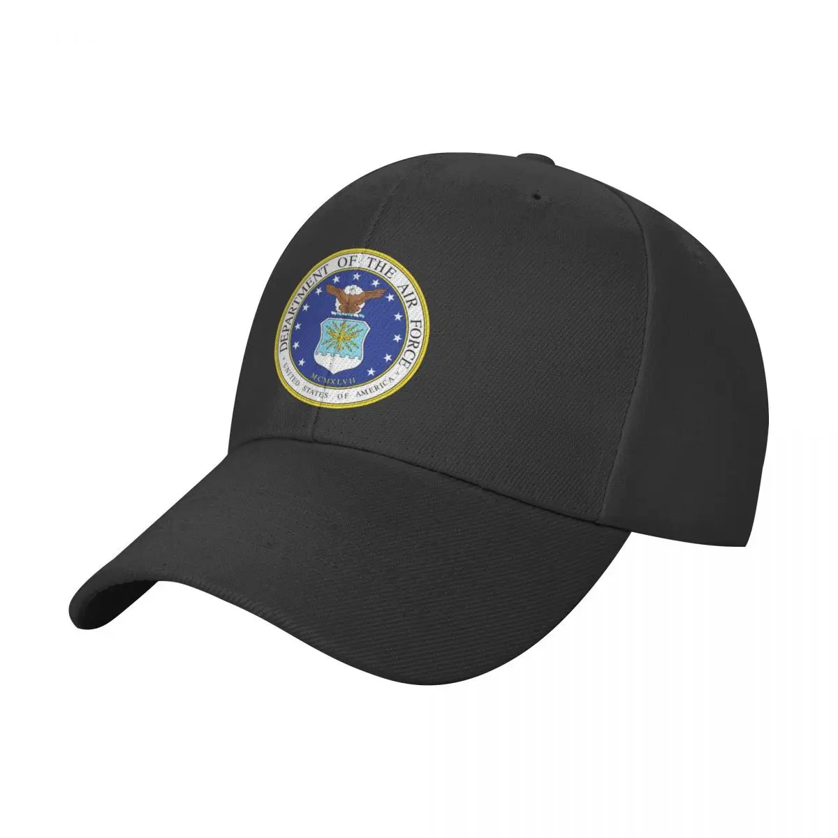 

The United States Department Of The Air Force Solid Color Baseball Cap Snapback Caps Casquette Hats For Men Women