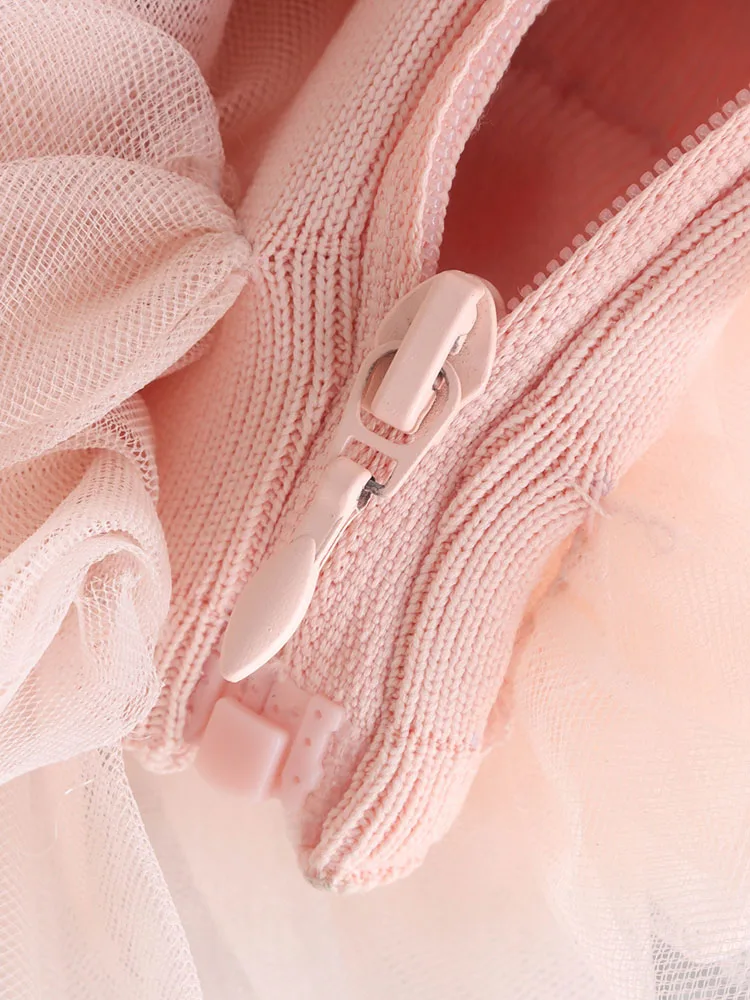 BBWM 2022 New Summer Women Pink Short Vest Sweet Girl Tough Silk Knit Sexy Cropped Top images - 6