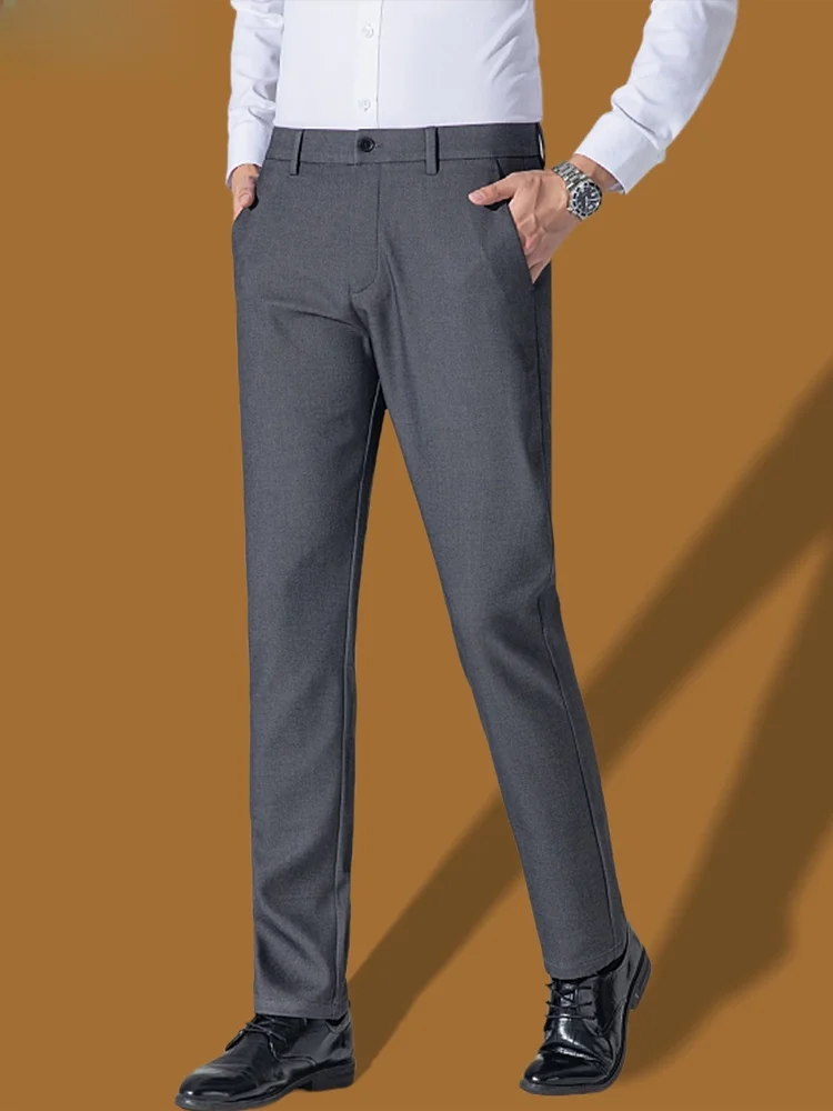 Осень и зима Новые мужские флисовые повседневные брюки Deslun Высококачественные