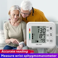 household lcd digital wrist sphygmomanometer blood pressure monitor arm presure meter sensor portable tonometer health care