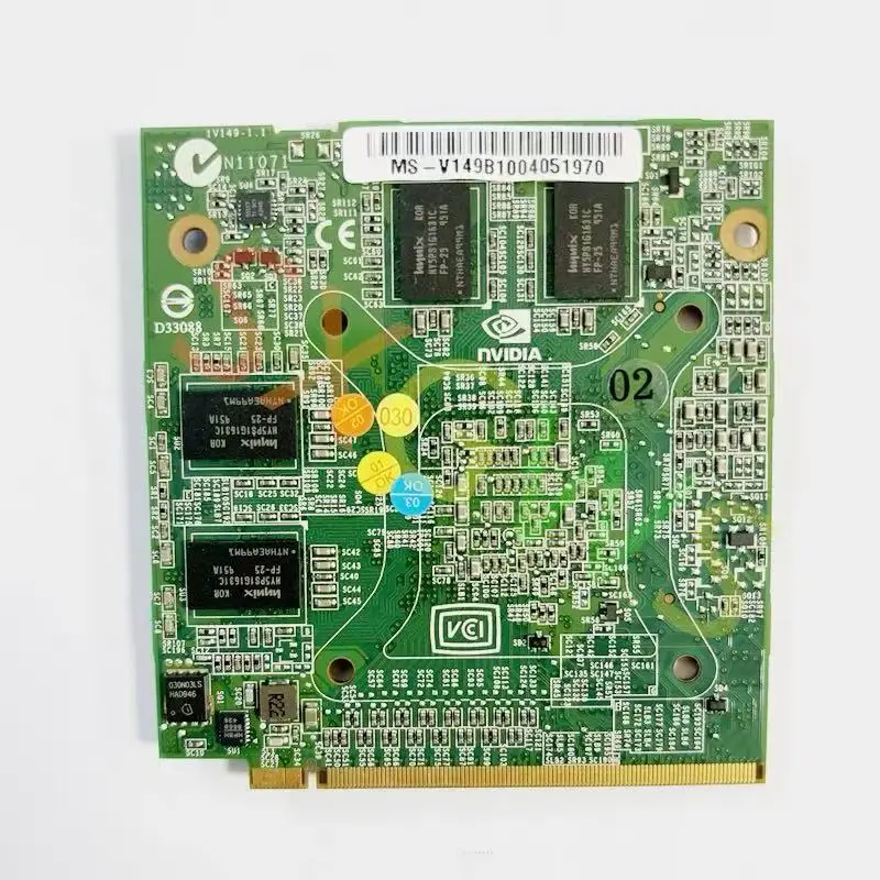 Игровая карта 9600MGS 9600MGT DDR2 512 МБ MXM II G96-600-C1 для ноутбука Acer Aspire 4720 4920G 4930G 6920G 6930G 6935G