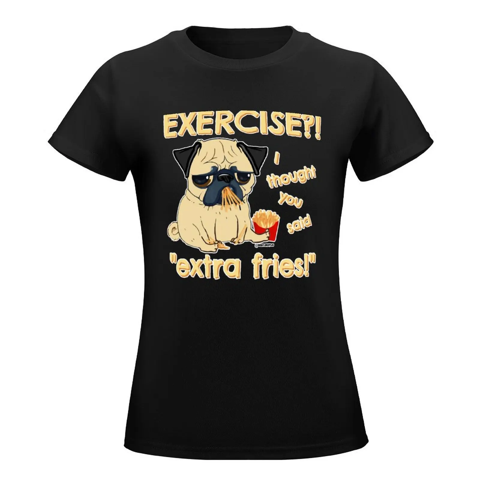 Женская футболка с принтом животного коротким рукавом