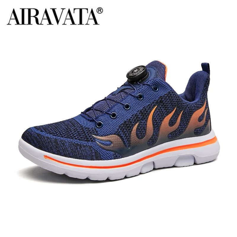 Men Women Sneakers Flame Print Tennis Shoes Desigh Buckle Fashion Casual Famale Walking Shoes Male Sneakers