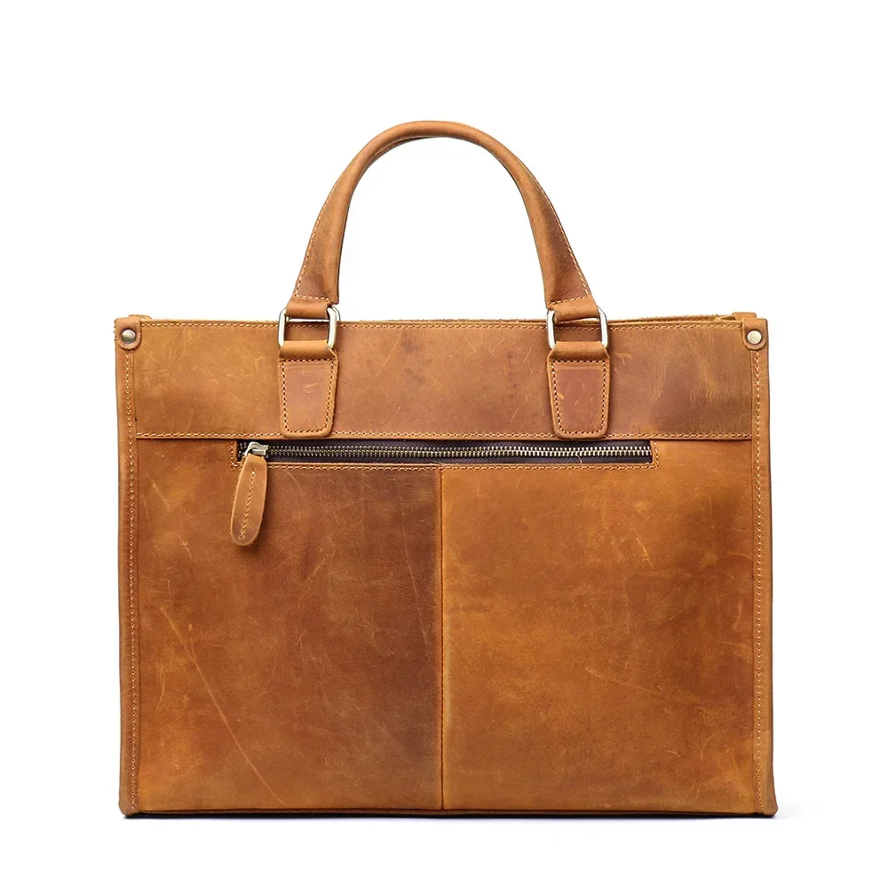 Новое поступление стильная мужская сумка для ноутбука M530 кожаная женская через