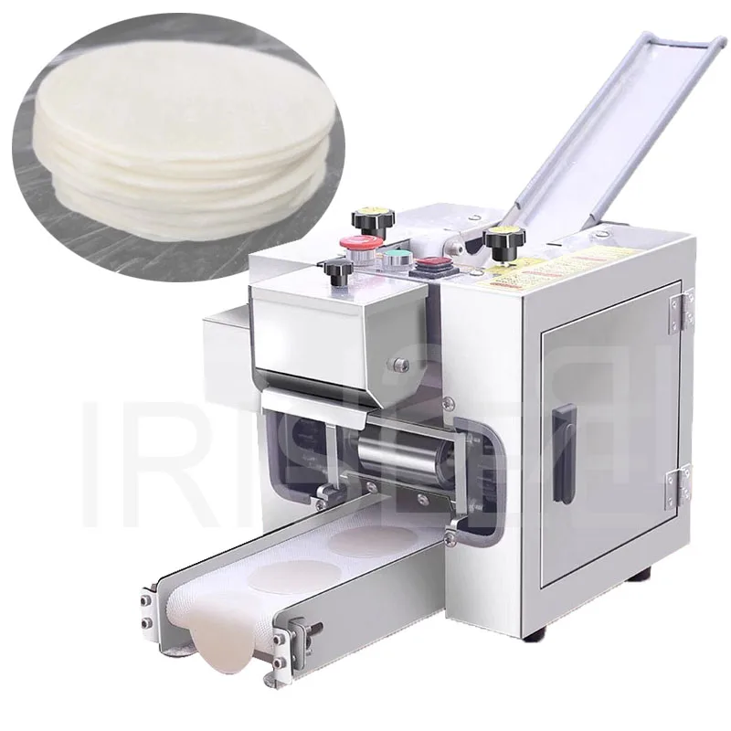 

Electric Round Dumpling Skin Machine Slicer Wonton Rolling Pressing Food Processing Maker Square Wonton Wrapper Making 220V/110V