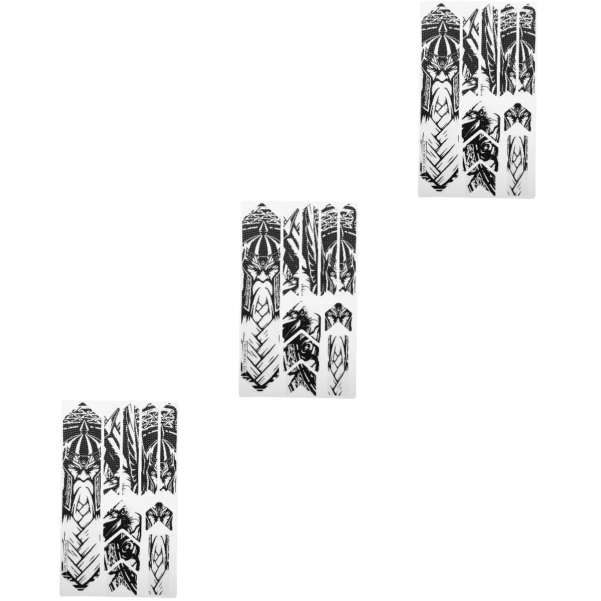 

3 шт., защитные наклейки для горных велосипедов