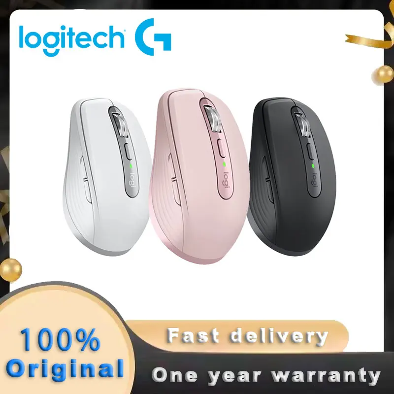 Оригинальная беспроводная мышь Logitech MX Anywhere 3S 8000 точек на дюйм MagSpeed SmartShift Bluetooth